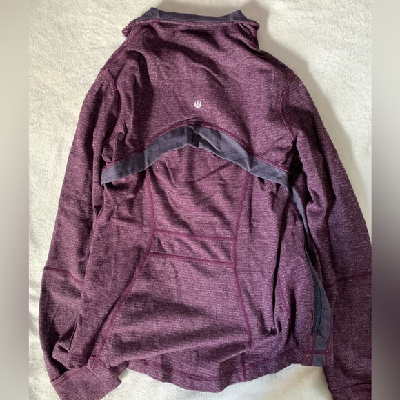 Purple lululemon zip up - Picture 5 of 6